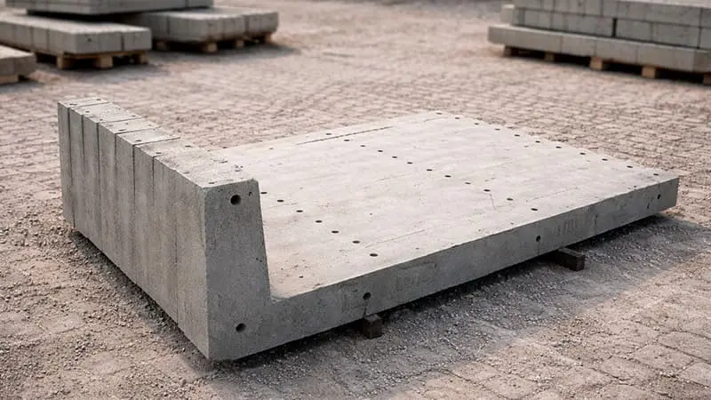 cruzeta de concreto beco